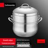 Yingbai Stainless Steel Steamer Pot with Removable Basket