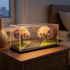 Cherry Blossom Diorama Pink Flowering Trees Box Textured Road