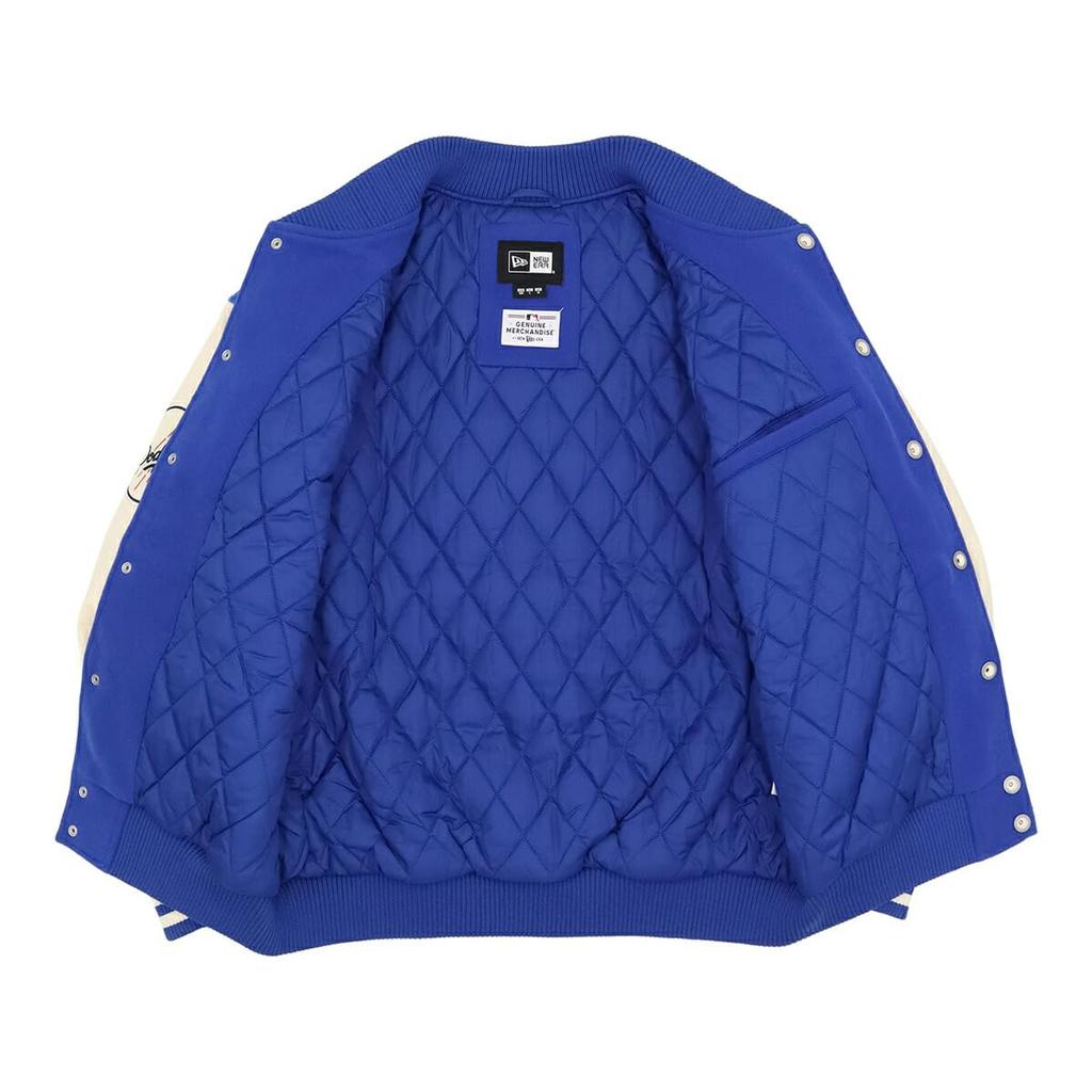 New Era Varsity Jacket MLB LA Bright Blue XL AP MLB PATCHED VARSITY JKT LOSDOD BLU JP