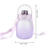 Kawaii Water Bottle 1300ML Large Capacity Water Bottle Portable Sports Bottle Straw Water Jug with