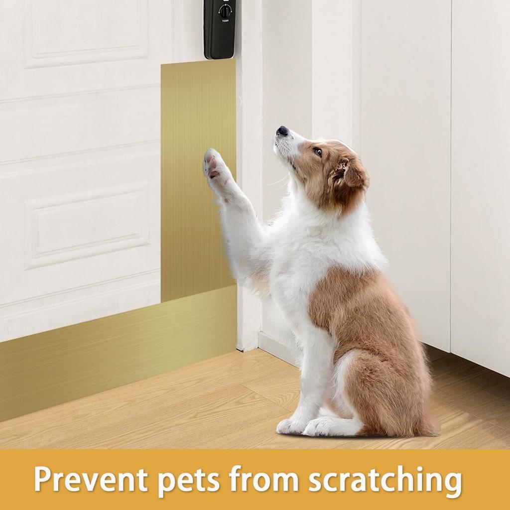 1 ks nerezová nášlapná lišta, samolepicí základní kryt nášlapné lišty, lišta soklového profilu pro stěnu, dveře, kuchyňskou skříňku, Di