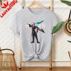 Final Fantasy VII Fashionable Streetwear Cotton Tshirt with Patterns Loose Large Size for Both Unisex and WoUnisex (Short Sleeve)