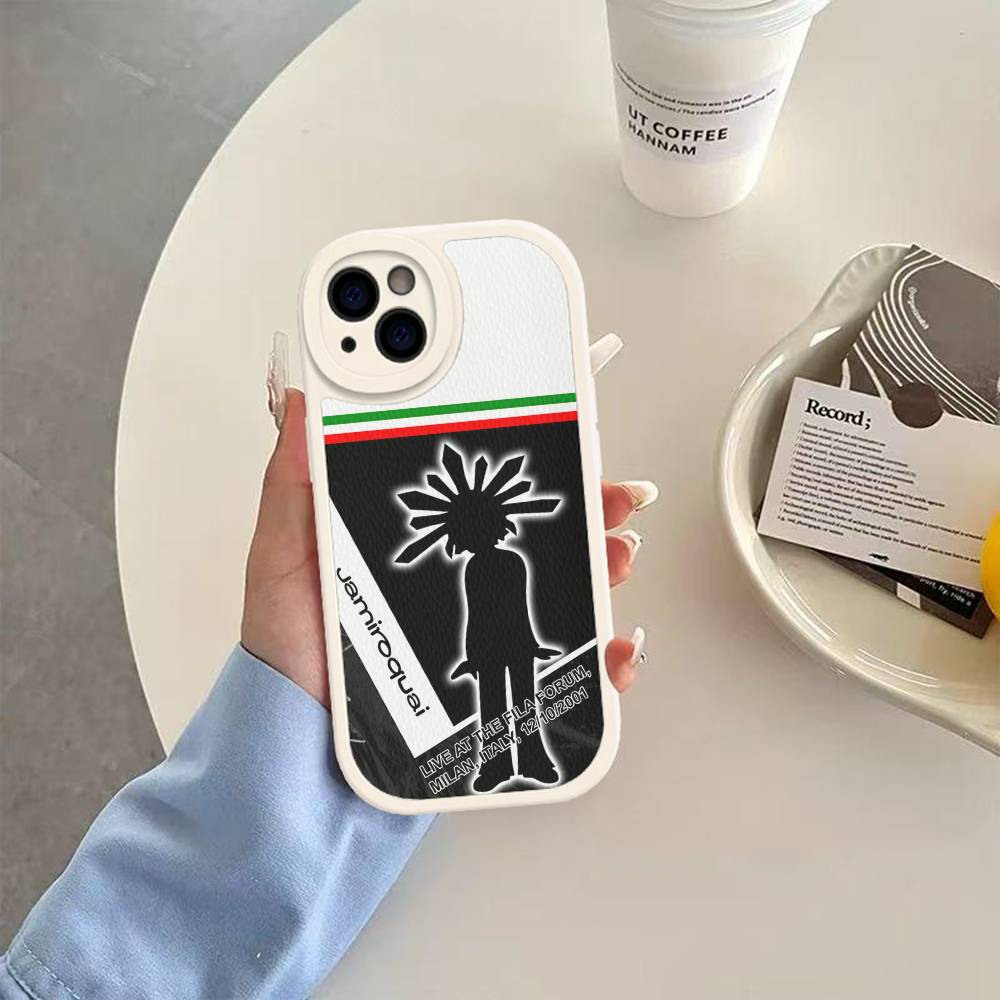 

Rock Band J-jamiroquais Phone Case For IPhone 16 15 14 13 12 11 Pro Max Plus Soft Leather Cover iphone 12pro