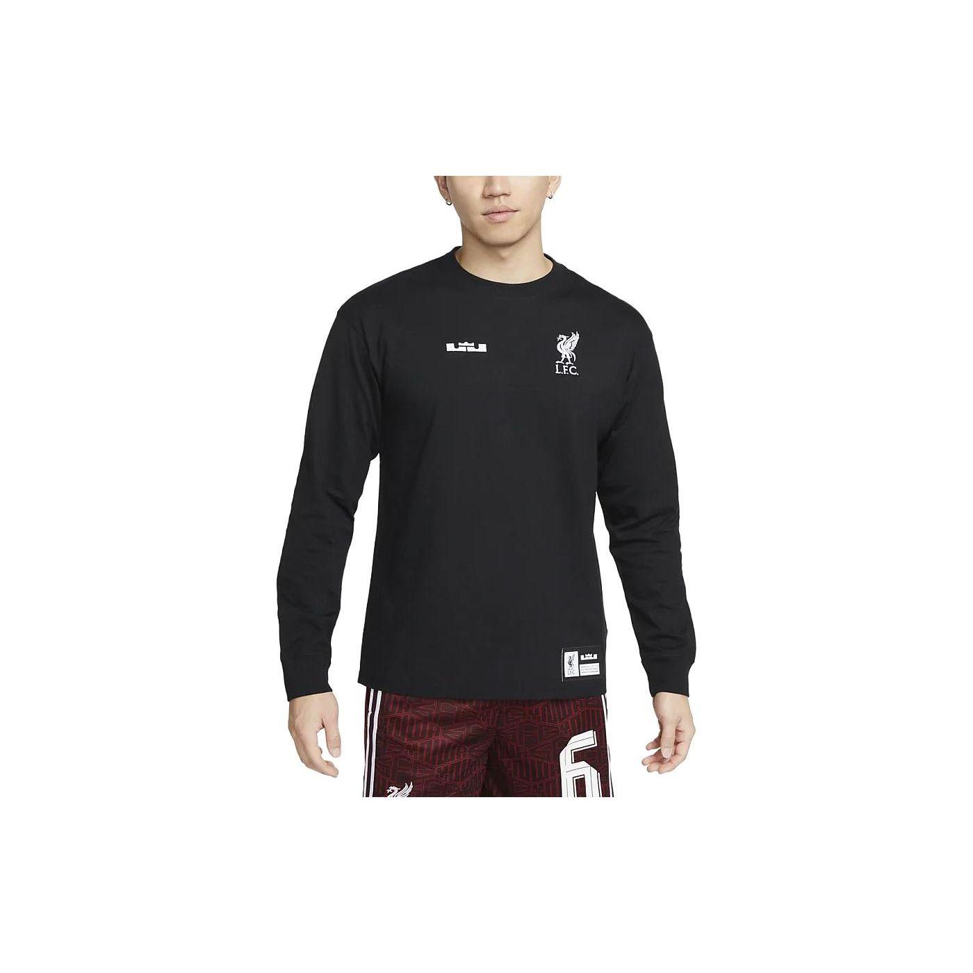 

Nike Ss23 Пуловер с круглым вырезом Толстовка с принтом букв Мужская толстовка Черный FD4024-010 2XL