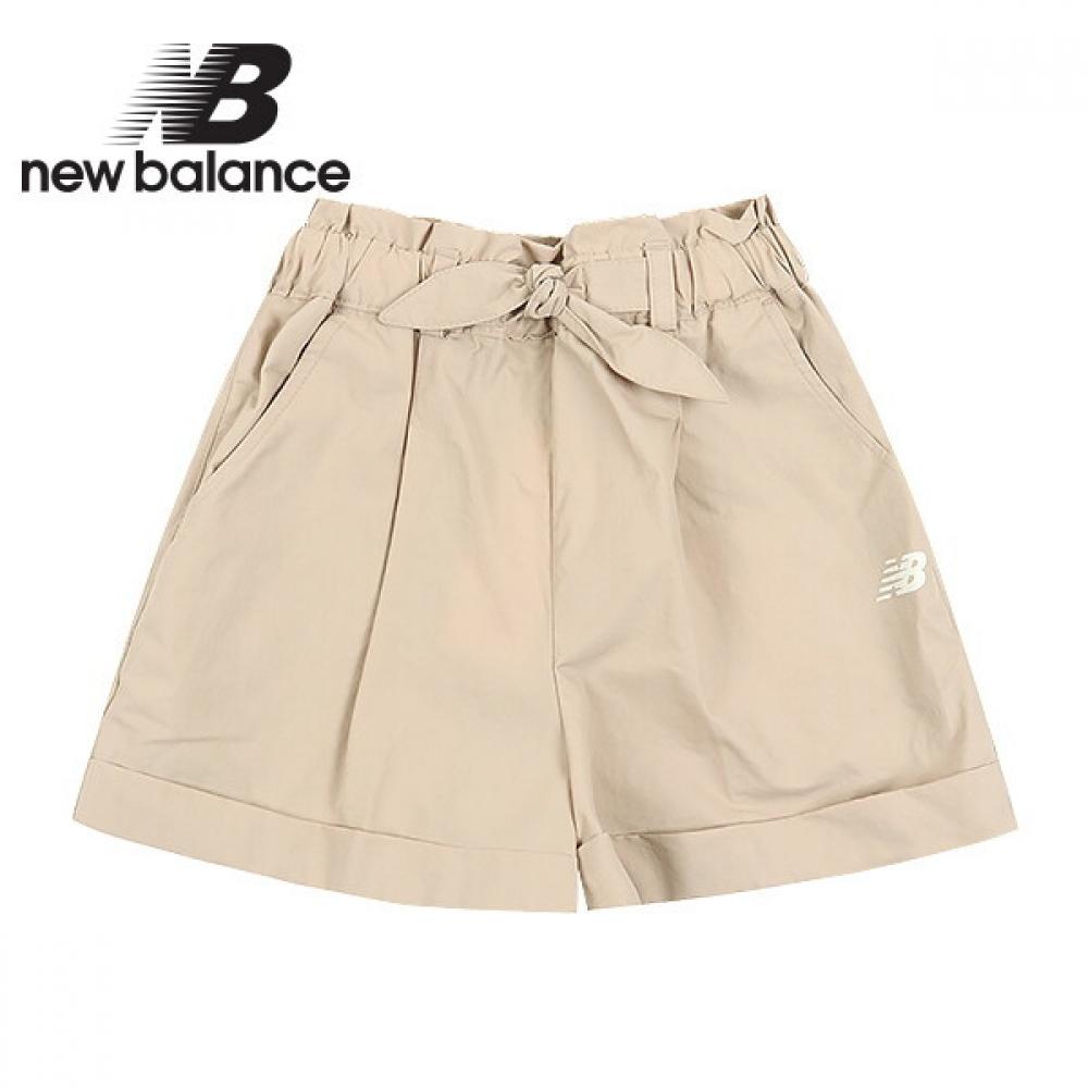 

New Balance Kids Girls Waist Point Shorts Light Beige 120