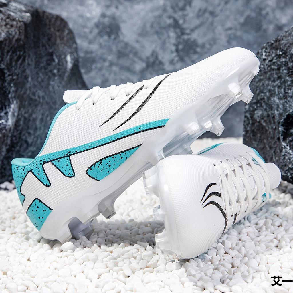 Niedrige Fußballschuhe Grundschulmädchen Gebrochene Nägel Grün Trainingsschuhe Vereinsspiel Fußballschuhe