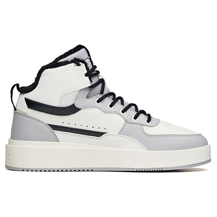Anta Padded Abrasion Resistant Slip Resistant Abrasion Resistant Slip Resistant High top Skateboard Shoes Men's 912148911-3