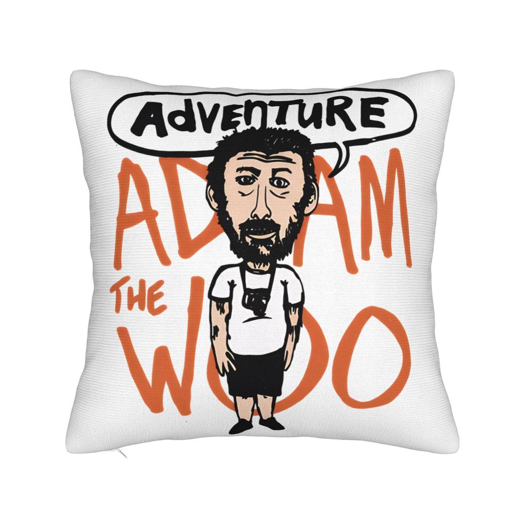 Woondecoraties Adam The Woo Herinnering 1974-2025 Ga Ergens Anders Heen om Het te Doen Kussenslopen Merchandise Kussenhoes Rits Meerdere Maten