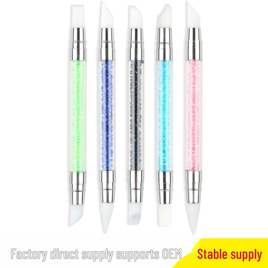 Double-Headed Nail Art Silicone Embossing & Carving Pen Set