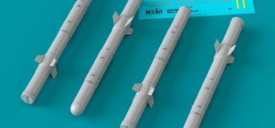 Reskit Matra Durandal Runway Destruction Bomb Plastic Model Parts 1/32 (BLU-107) (4 Pieces) RSK32-0507 (Airplane)