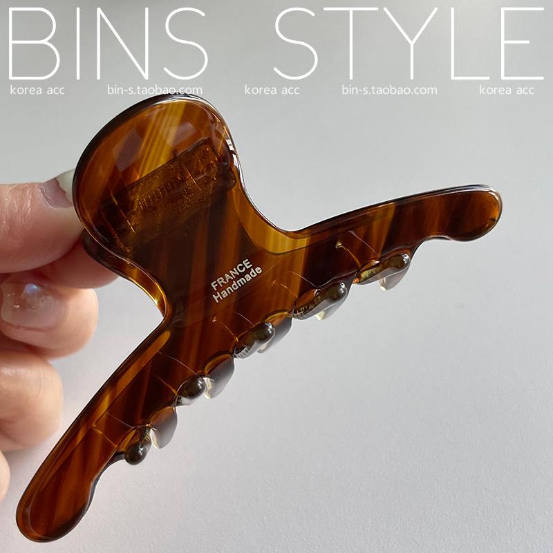 Women Elegant Temperament Acetate Hair Claw Clips Fashionable Personality Shark Clip Hair Accessories Wholesale