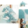 Cute Dolphin Plush Toy For Girls Large Size Stuffed Animal Pillow Wholesale Birthday Gift
