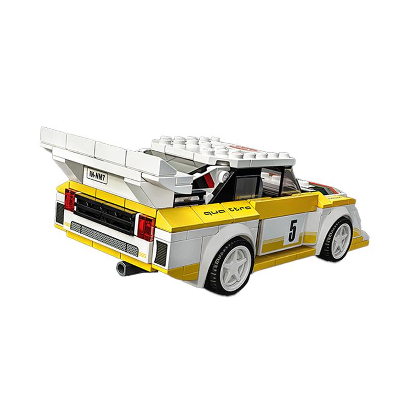 LEGO Speed Super Racing Collection 1985 Audie Sport Quattro S1 Building Blocks 250pcs 76897