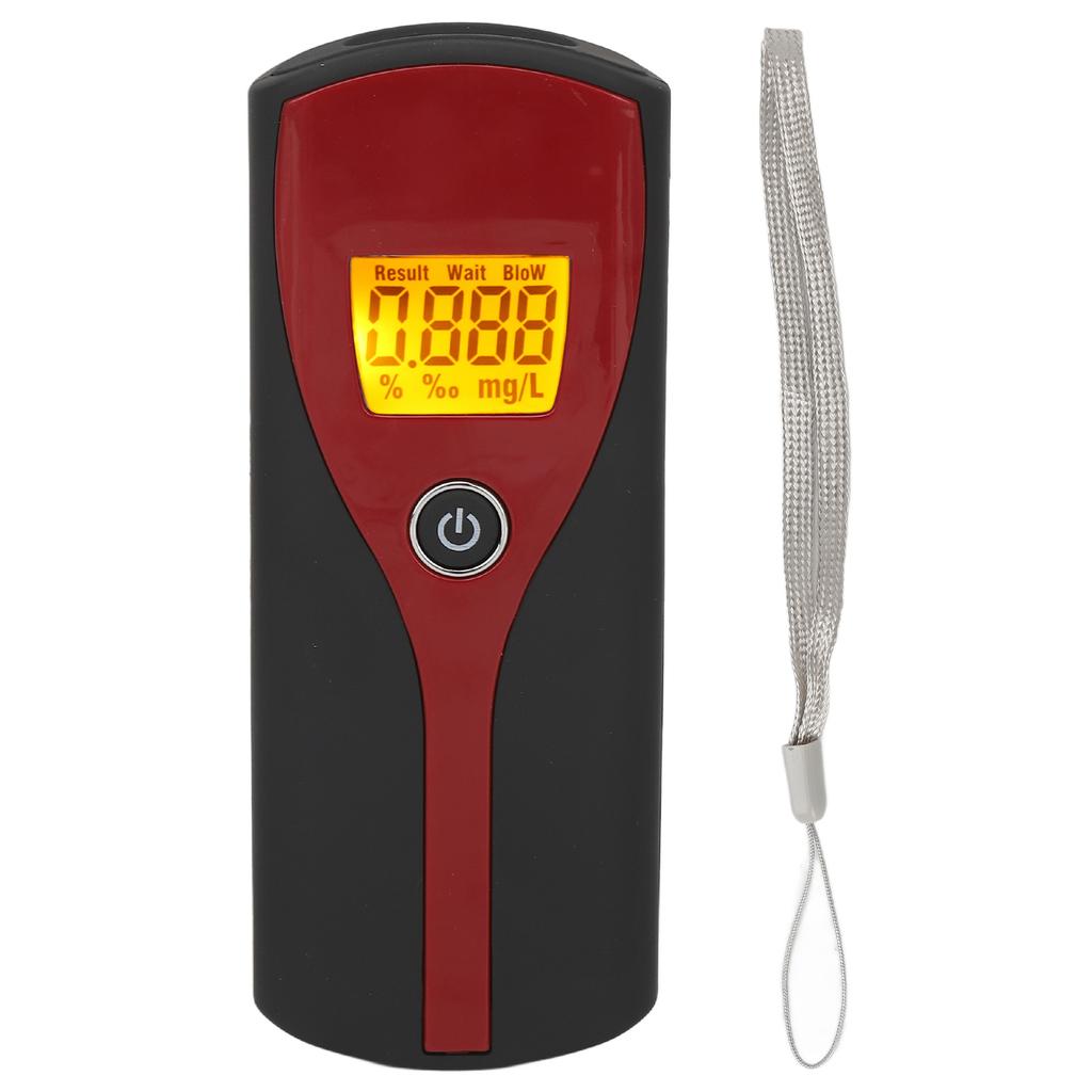 Digital Breath Alcohol Tester Professional Home Portable LCD Display Alcohol Tester for Wedding
