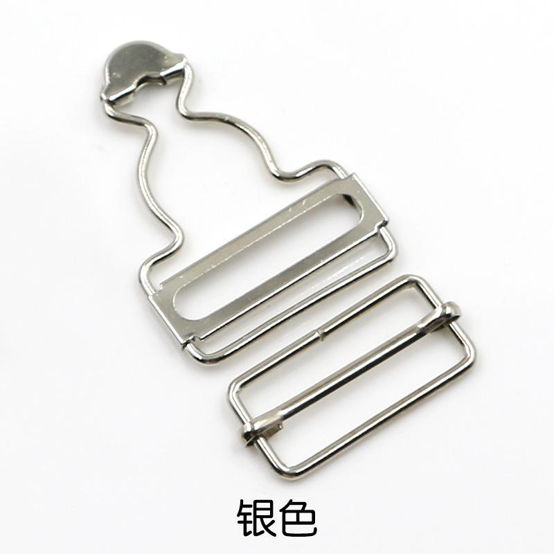 10Pcs Metal Overalls, Buttons, Gourd Buttons, Denim, Maternity Suspenders, Women'S Adjustment Buckles, Day Buckles