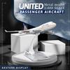 16CM B747 United Flugzeugmodell Airliner Legierung Druckguss Flugzeugmodell Heimdekoration Statische Sammlung und Ausstellung