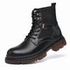 Spring Autumn Newest Men'S Boots Men Casual Shoes Outdoor Ankle Boots Fashion Leather Shoes Man Motorcycle Martin Boots Male Shoes