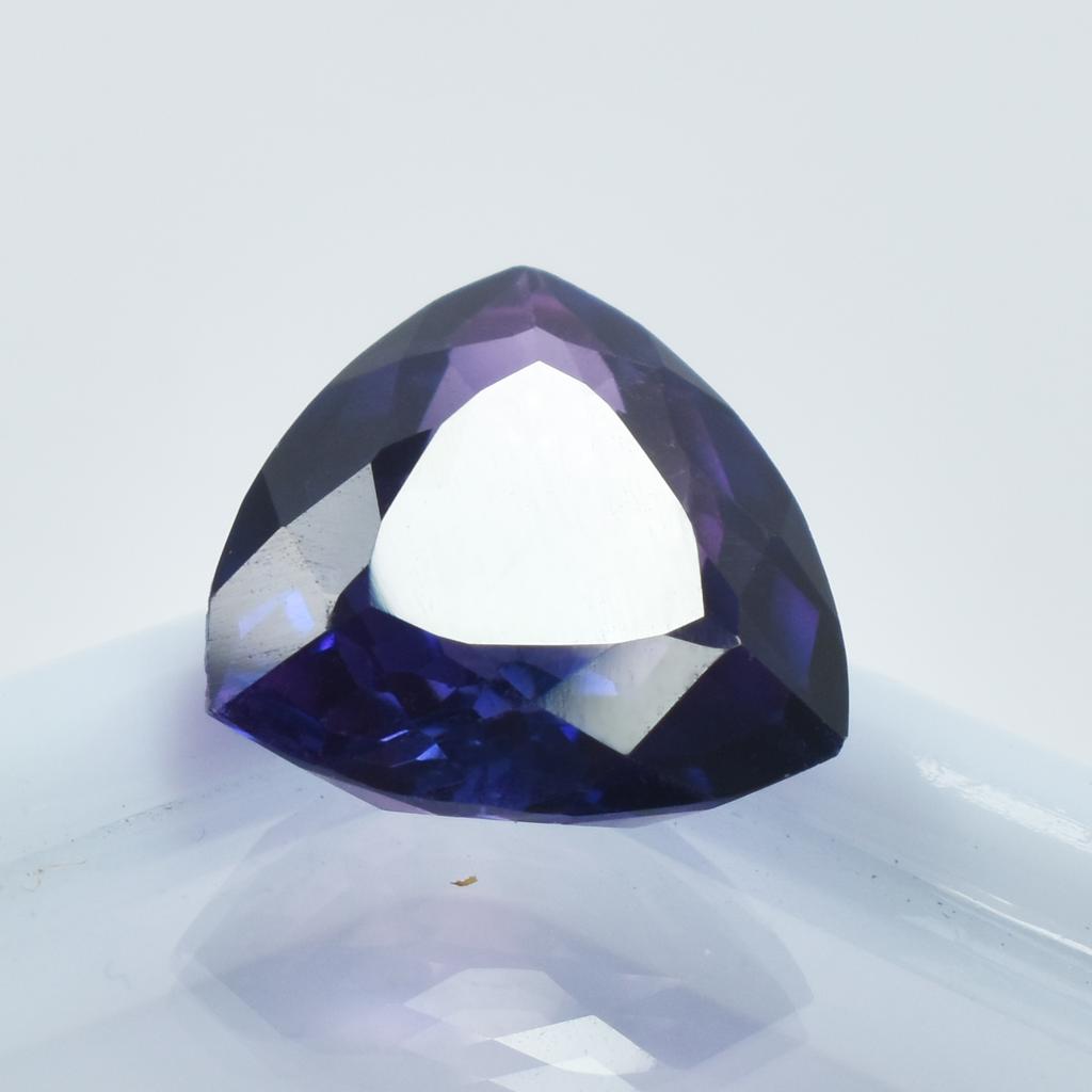 Natural Alexandrite 6.75 Ct Color Change Trillion Stunning Certified Gemstone