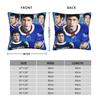 Heated Rivalry Hollander Queer Hockey Square Pillow Cases Cushion Cover Custom Polyester Decorative Pillowcover For Bed 45X45Cm