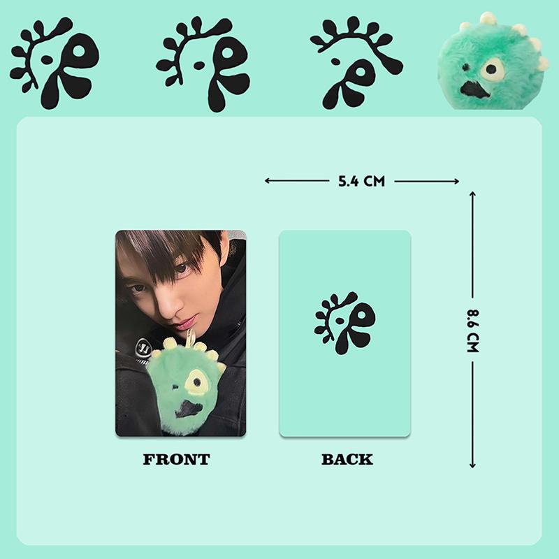 6Pcs/Set Double Sides Printing Bright Film Lomo Card Keonho Juhoon Seonghyeon Martin Printd Photocards Fans Gift Collection