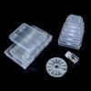 Plastic Organizer Storage Box  Container Jewelry Box with Adjustable Dividers for Beads Art DIY Crafts Jewelry Fishing Tackles