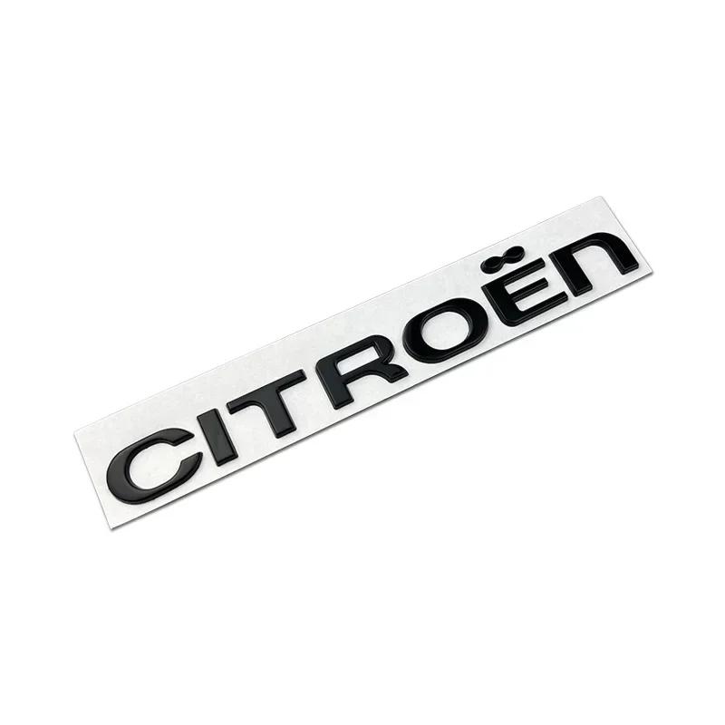 

Metal Car Rear Trunk Badge Emblem Sticker for Citroen C1 C3 C4 C5 C-Elysee Picasso Xsara Jumpy Nemo DS3 DS4 DS5 Auto Accessories