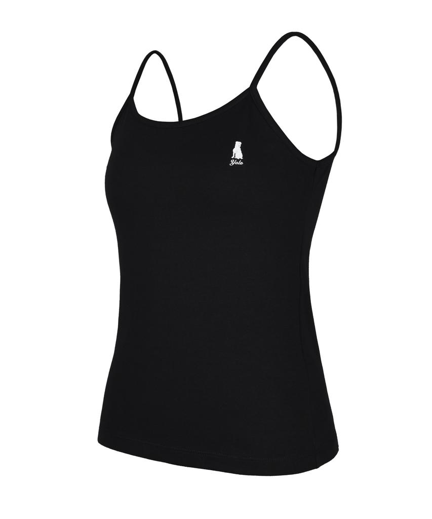 YALE 2-Pack Women'S Cool Cotton Basic Sleeveless White