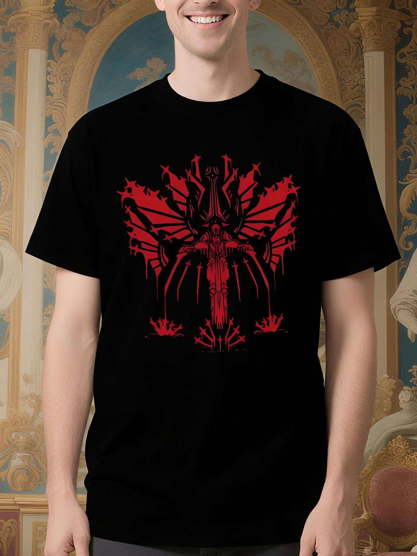 UltrakillGabriel Heavy Metal Graphic Tshirt - Black Tee w... S