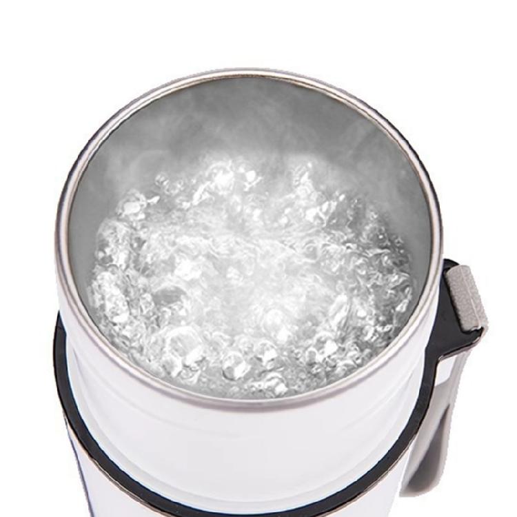 Intelligent  Car Kettle with concealed  Charging Port Travel Electric Kettle with LED Display for Quick Boiling & Mixing Drinks