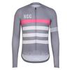 Spring and Autumn Long Sleeve Cycling Suit Men's and Women's Mountain Self-owned Team Edition Team Top Outdoor Sports Competitive Competition