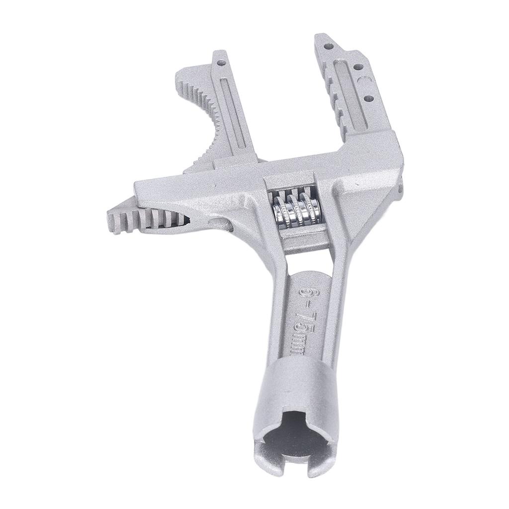 Plumbers Wrench Aluminum Alloy Large Opening Anti Skid Multifunctional Wrench for Tight Space Sink