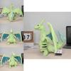 Pokmon Charizard Tyranitar Plush Toy With Short Pile Fabric For Collectors