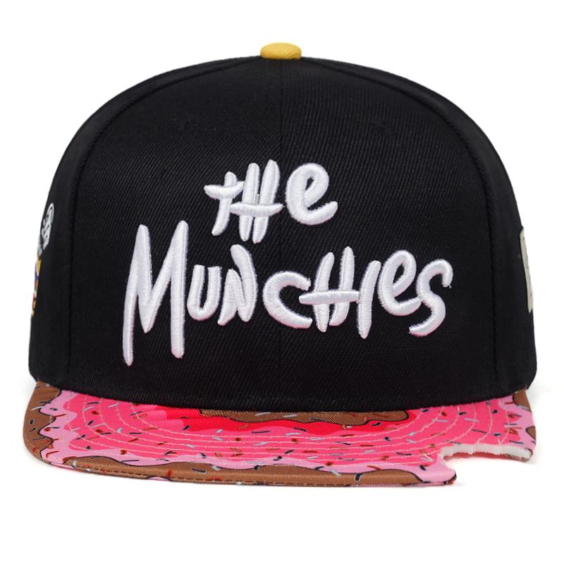 New THe MUNCHies Embroidered Baseball Cap Fashion Hip Hop Street Dance Hat Cotton Wild Hats Men's Women's Universal Casual Caps