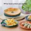 Shell Plate Green Dessert Family Sushi Breakfast Dried Fruit Snack Shell Bone Spit Plate