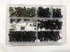 198pcs Universal Motorcycle Fairing Spring Screws Bolts Nuts Kit Fastener Clips Sportbike for Honda/Yamaha/Kawasaki/Suzuki