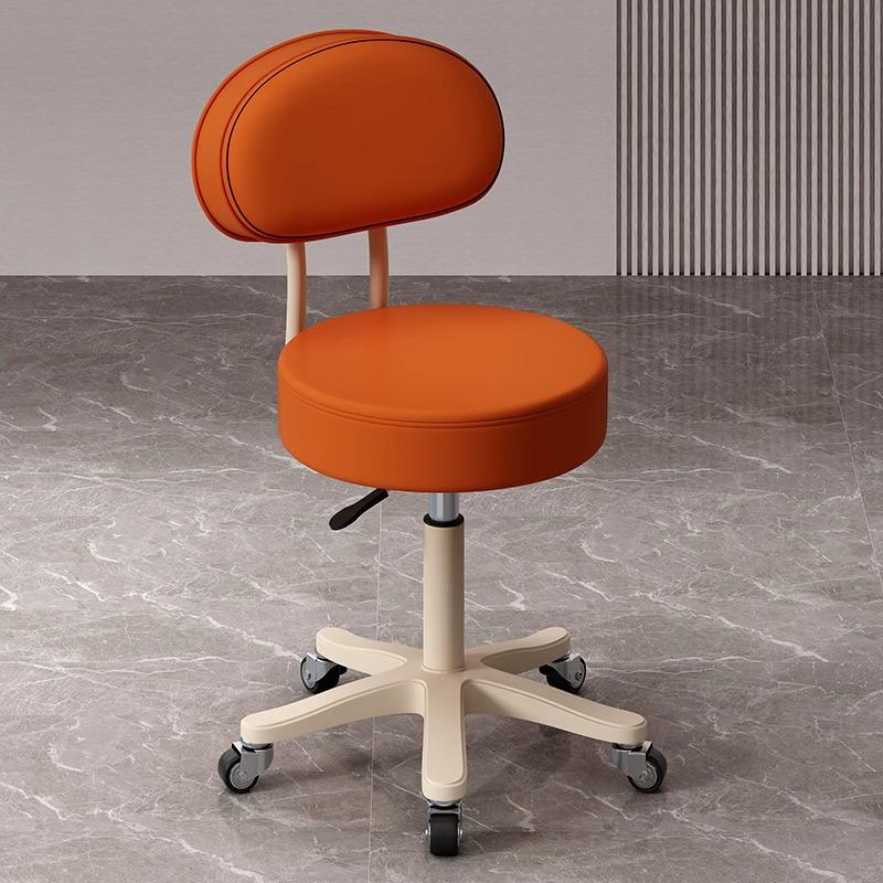 Beauty Salon Swivel Stool: Hairdresser, Nail Technician, Makeup Artist, Barber Wheeled Chair
