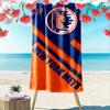 Beach Towel New York Mets Baseball Logo, Quick Dry Microfiber, Soft Absorbent, for MLB Fan Gift