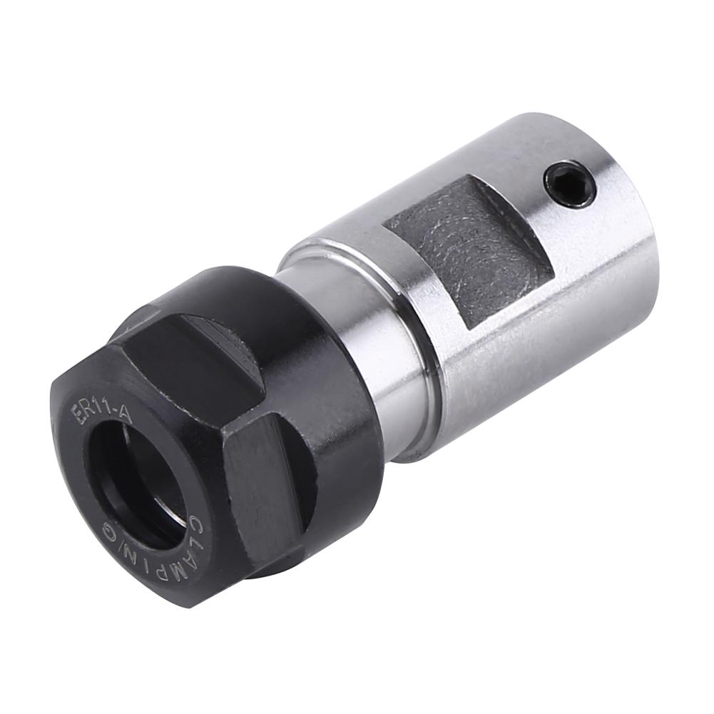 ER11 Collet Chuck Motor Shaft Spindle Extension Rod Inner 8MM For CNC Milling