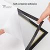 Self-Adhesive Frame Magnetic Picture Holder with Clear Cover Wall-mounted Poster Display Frame for Pictures Documents
