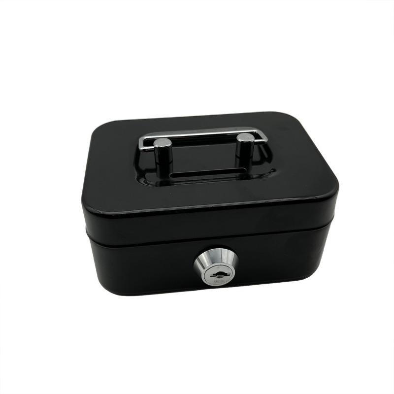 1SET Piggy Bank, New Creative Portable Piggy Bank Storage Box with Key Storage Change Box