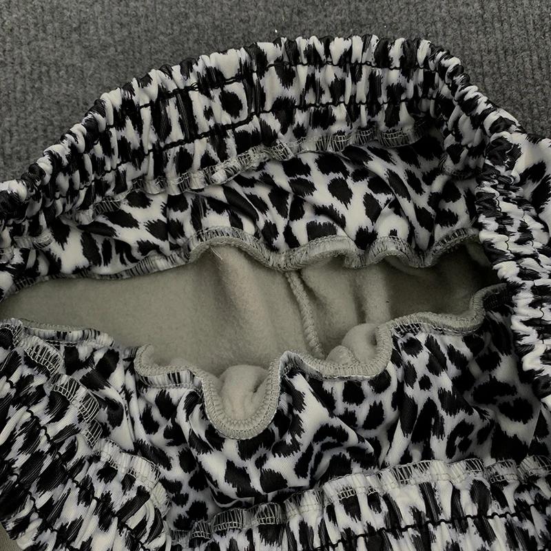European and American Y2K street trend punk printed sweatpants