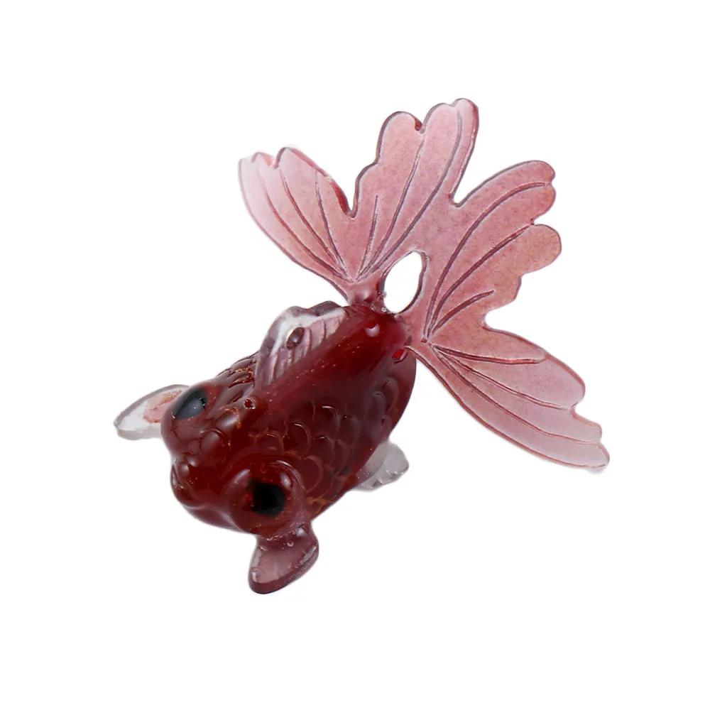 Home Decor Mini Fairy Garden Miniature Figurines Goldfish Ornament Decoration