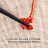 Stiletto For Sewing Needlework Laying Tool Stiletto Handheld Fabric Crafts Aid Padauk Wood Thread Guide For Embroidery Studio