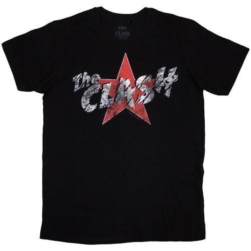 The Clash Unisex Adult Star Logo T-Shirt