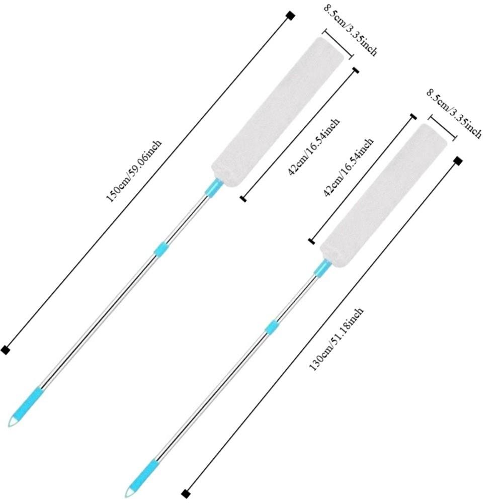Bendable Head Retractable Gap Dust Cleaner Adjustable Telescopic Duster  Home Cleaning