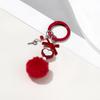 1pc Bag Pendant Plush Ball Keychains For Bags DIY Jewelry Mobile Phone Chain Accessories Bag Charm Handbag Decoration