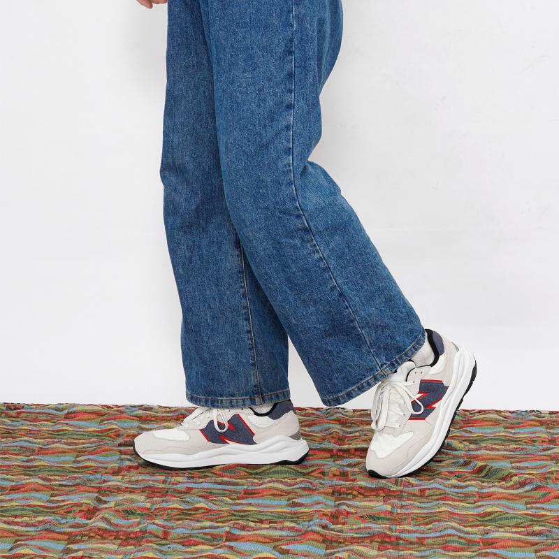 New Balance 57/40 Off White Navy Red Sneakers M5740MA1