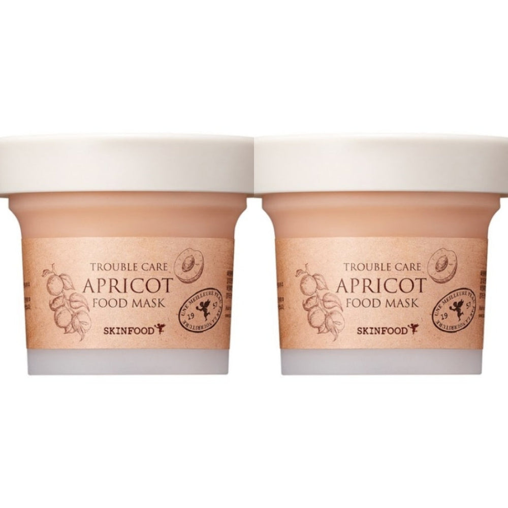 SKINFOOD Apricot Food Mask Pack 120g*1Pc/2Pcs/4Pcs