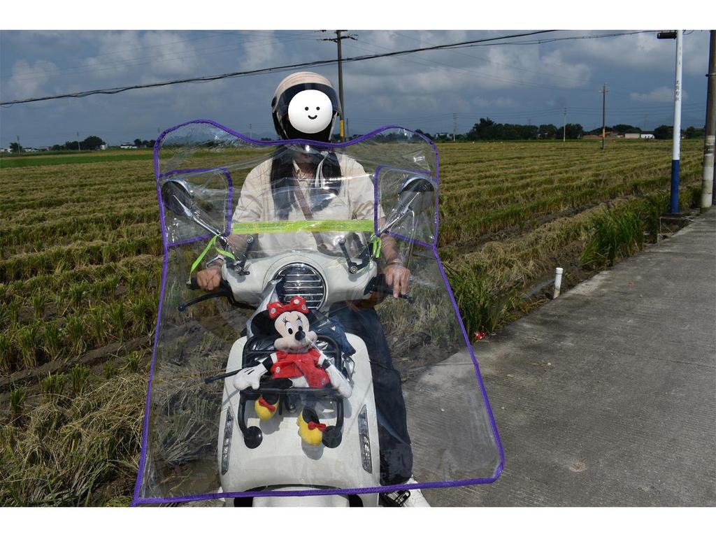 Universal Transparent HD Windproof Rainproof Cover for Electric Vehicles - Widened & Lengthened