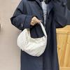 Casual Solid Color Nyl Simplicity Women's Top-Handle Bags 2026  Large Capacity Sewing Thread Versatile Shoulder Bags